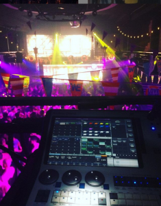 Show lanzado con avolites